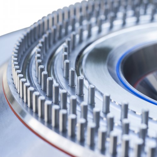 Customized industrial and GMP mills in pin, turbo, beater rand fluted disk layouts for fine grinding of materials